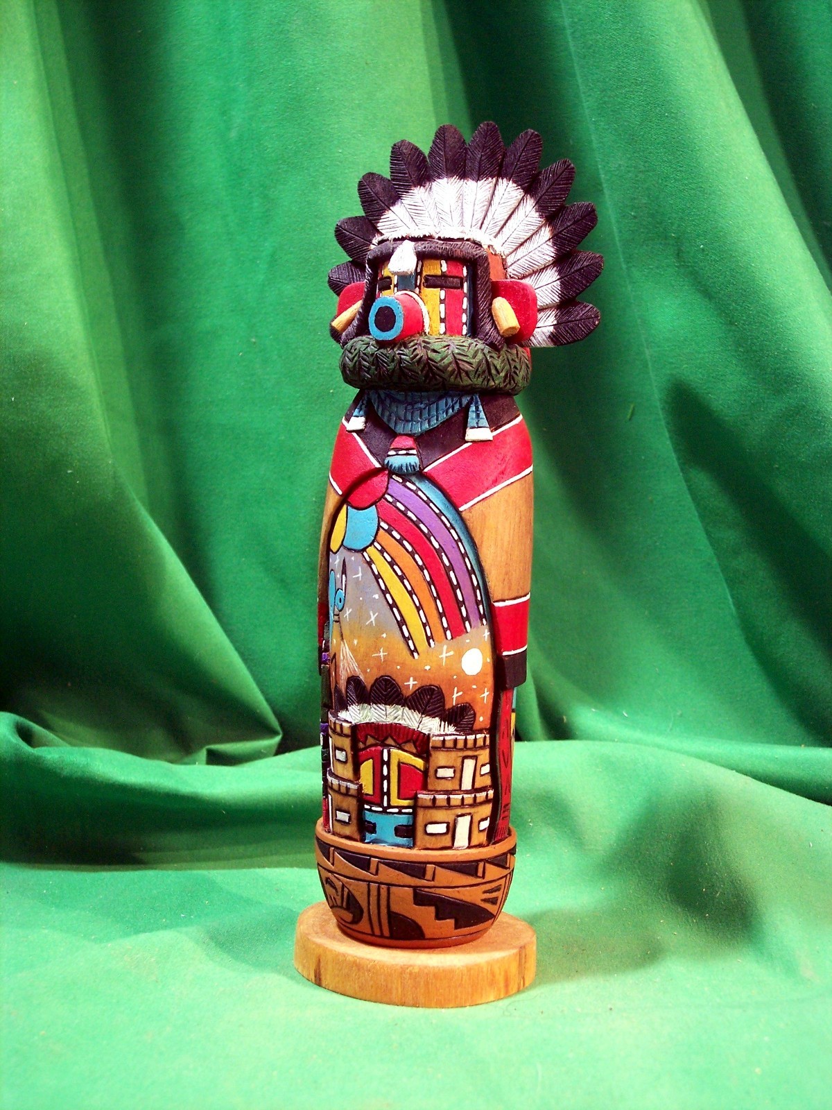 Hopi Kachina Doll - Sotungtaka, the Laguna Corn Dancer by Elwin Namoki - Epic
