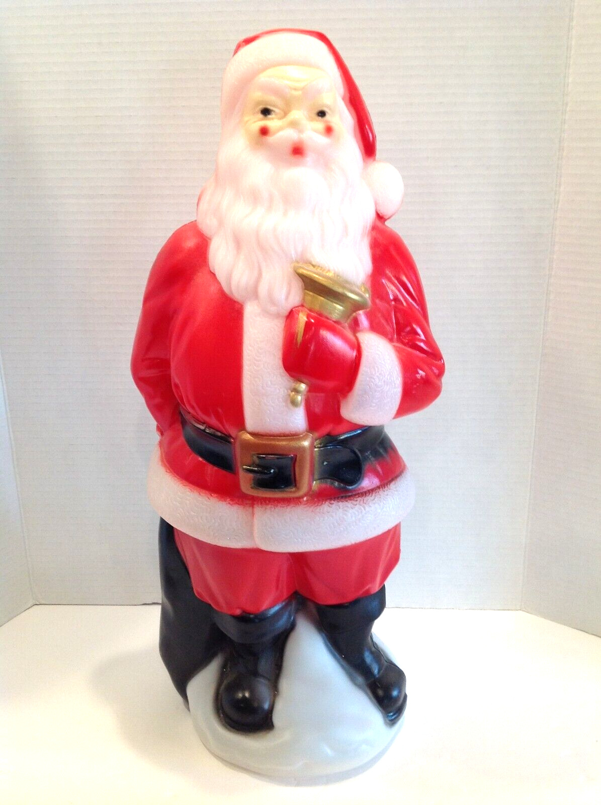 Vintage 1969 Empire Illuminated Santa Claus with Toy Bag 19