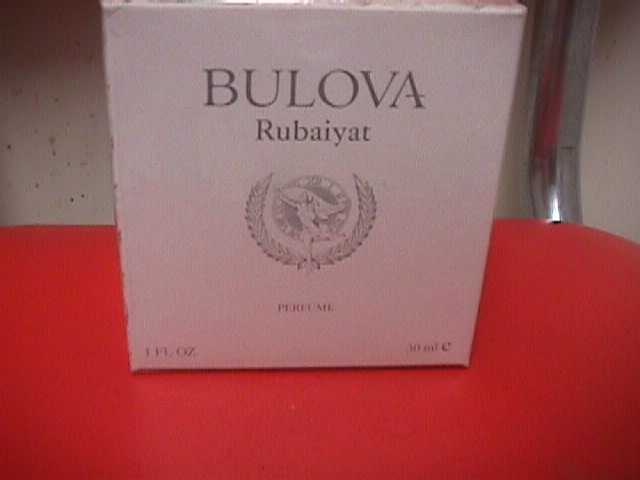 New Sealed Women\'s Bulova Rubaiyat Perfume 1 FL.OZ