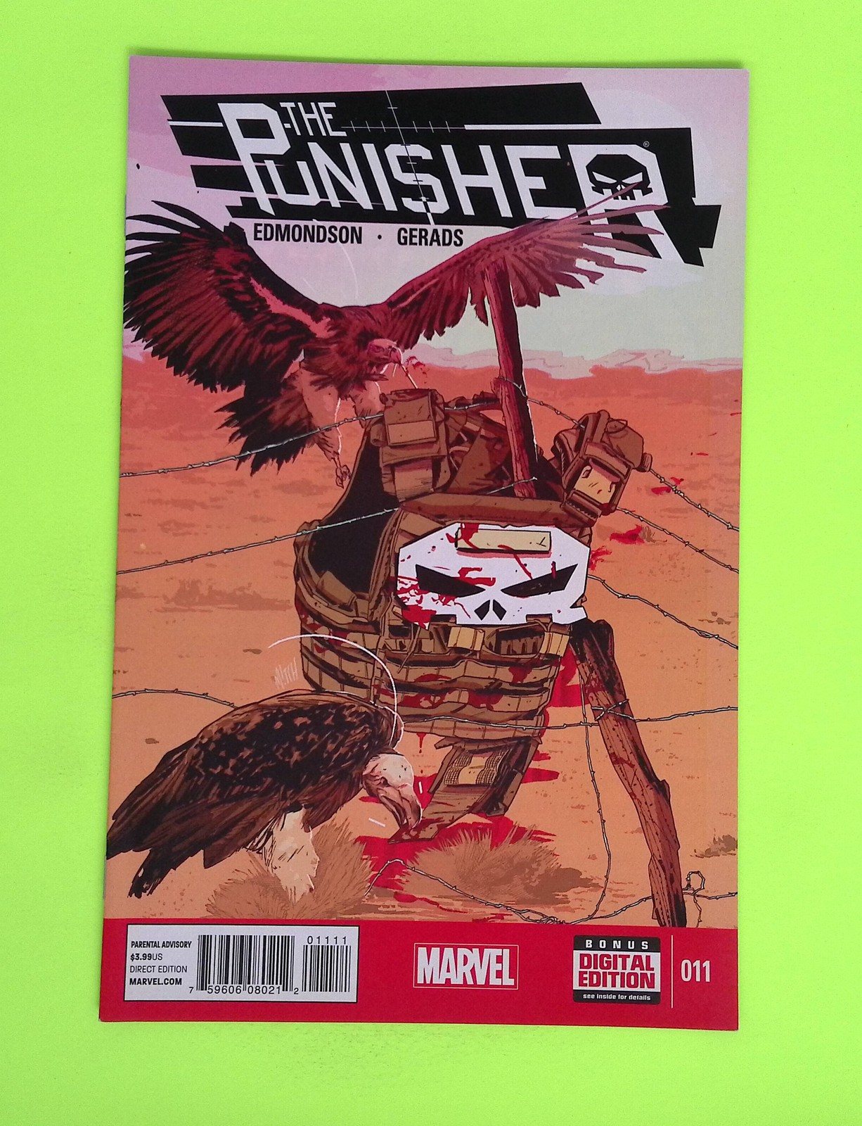 Punisher #11 Vol.10 2014 Marvel Comics 8.0 Comic Book M67-209