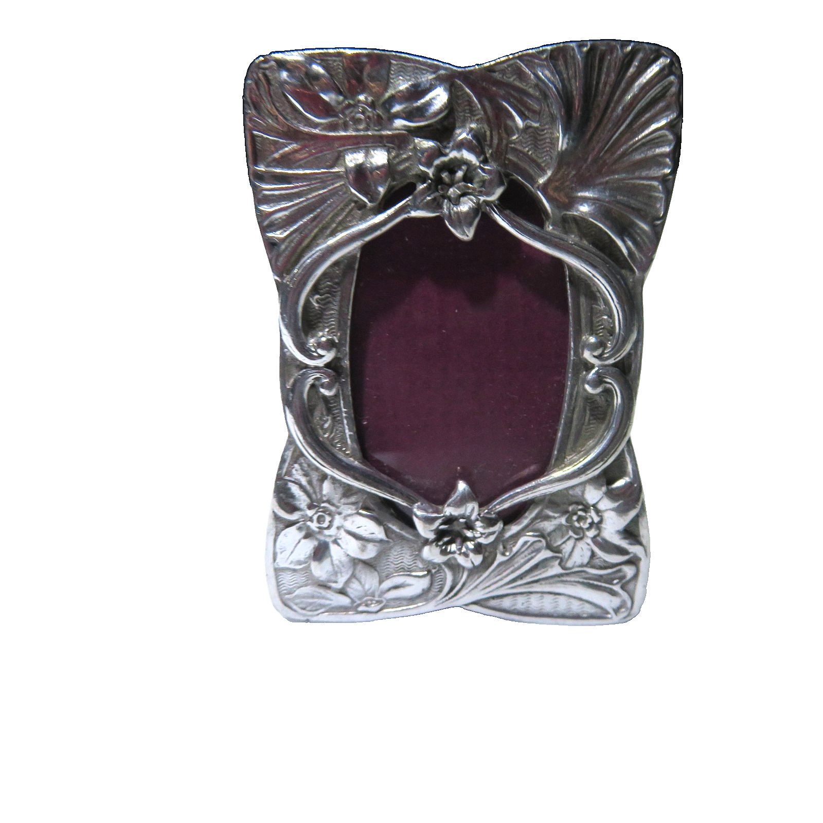 Pewter Elias Style Miniature Picture Frame 1 Pewter Elias Style Miniature Picture Frame 1