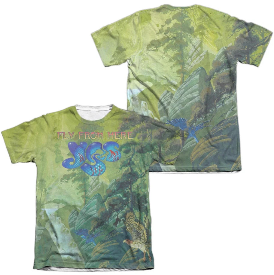 Yes Band Fly From Here 3D AOP T-Shirt All Size S To 5XL A69