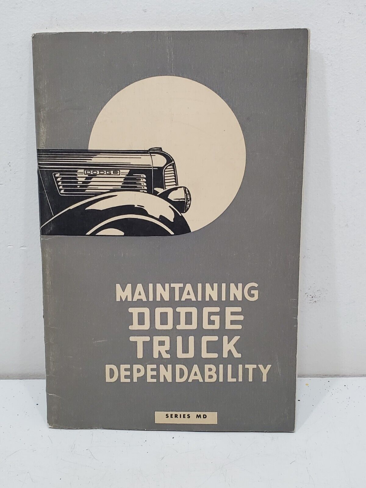 ORIGINAL 1937 1938 Dodge Truck MC Series Owners Manual  with Unsigned Reply Card