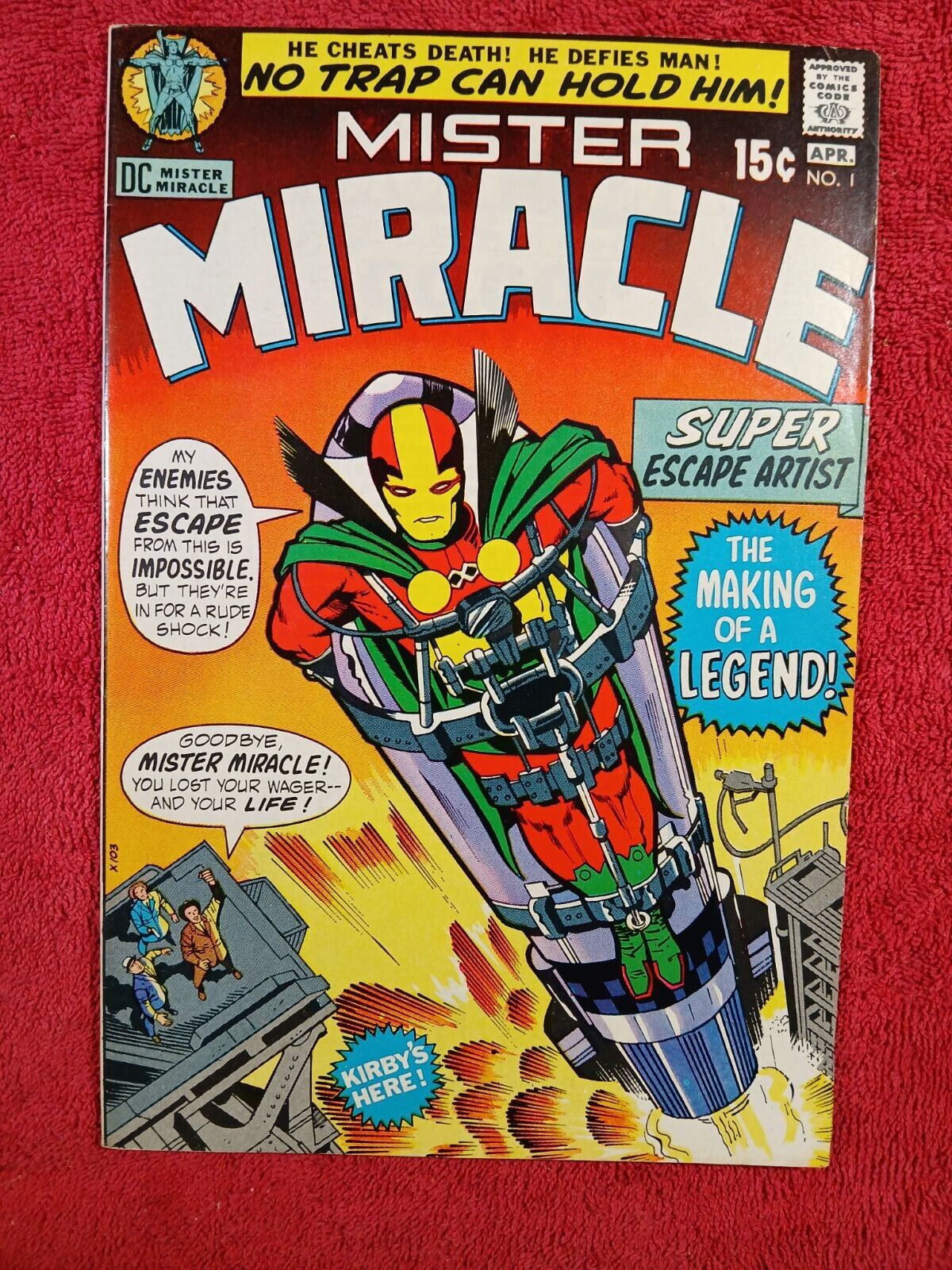 D C Mister Miracle No 1  Very Nice Condition. 