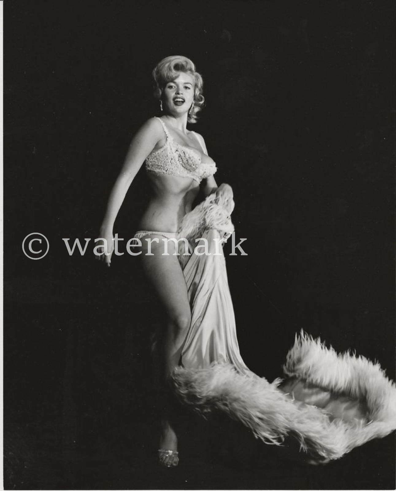 Classic Jayne Mansfield 1950s Pin-Up Actress 8x10 Print Classic Jayne Mansfield 1950s Pin-Up Actress 8x10 Print