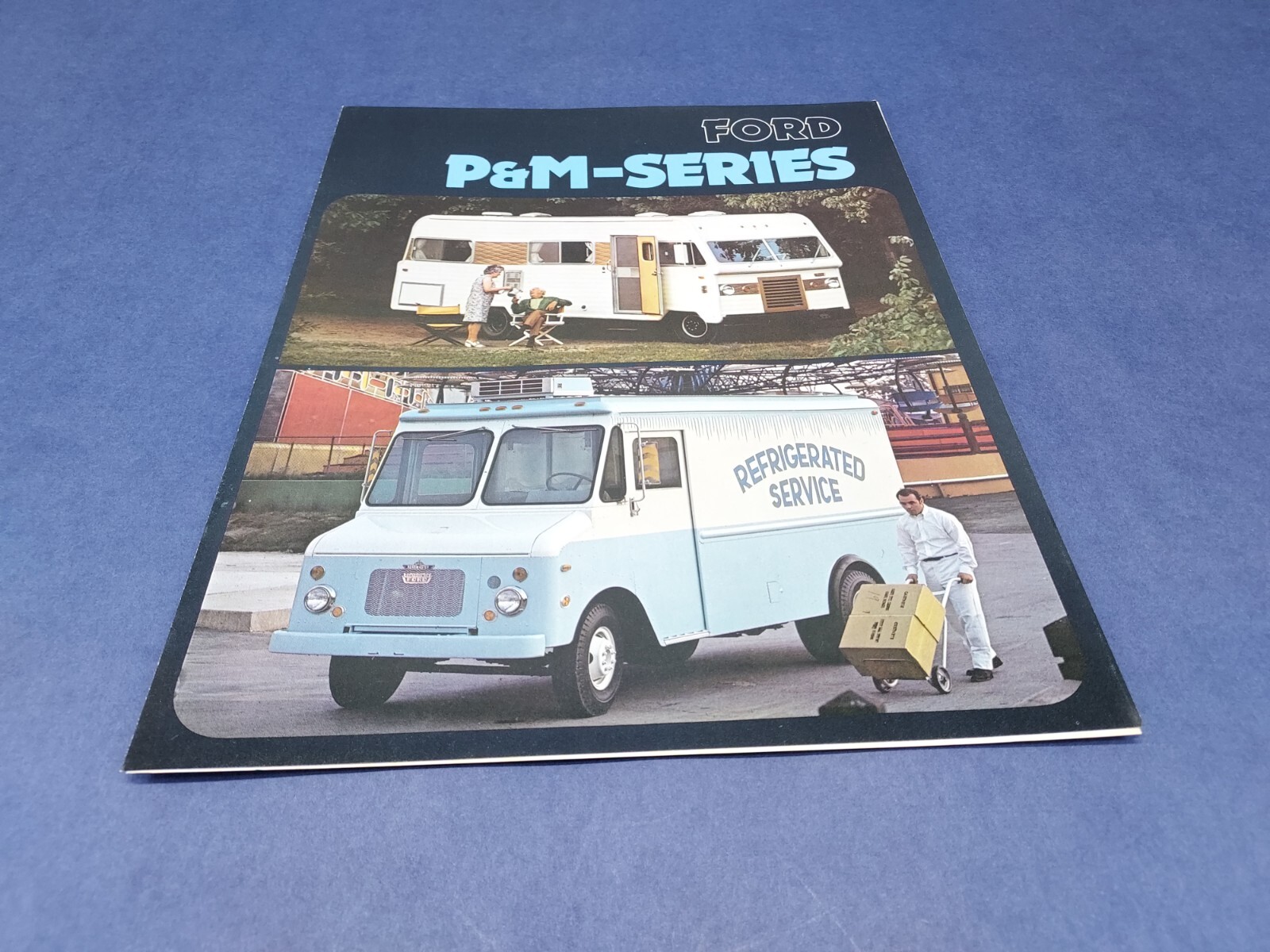 Vintage Ford P&M Series Truck Auto Dealer Brochure