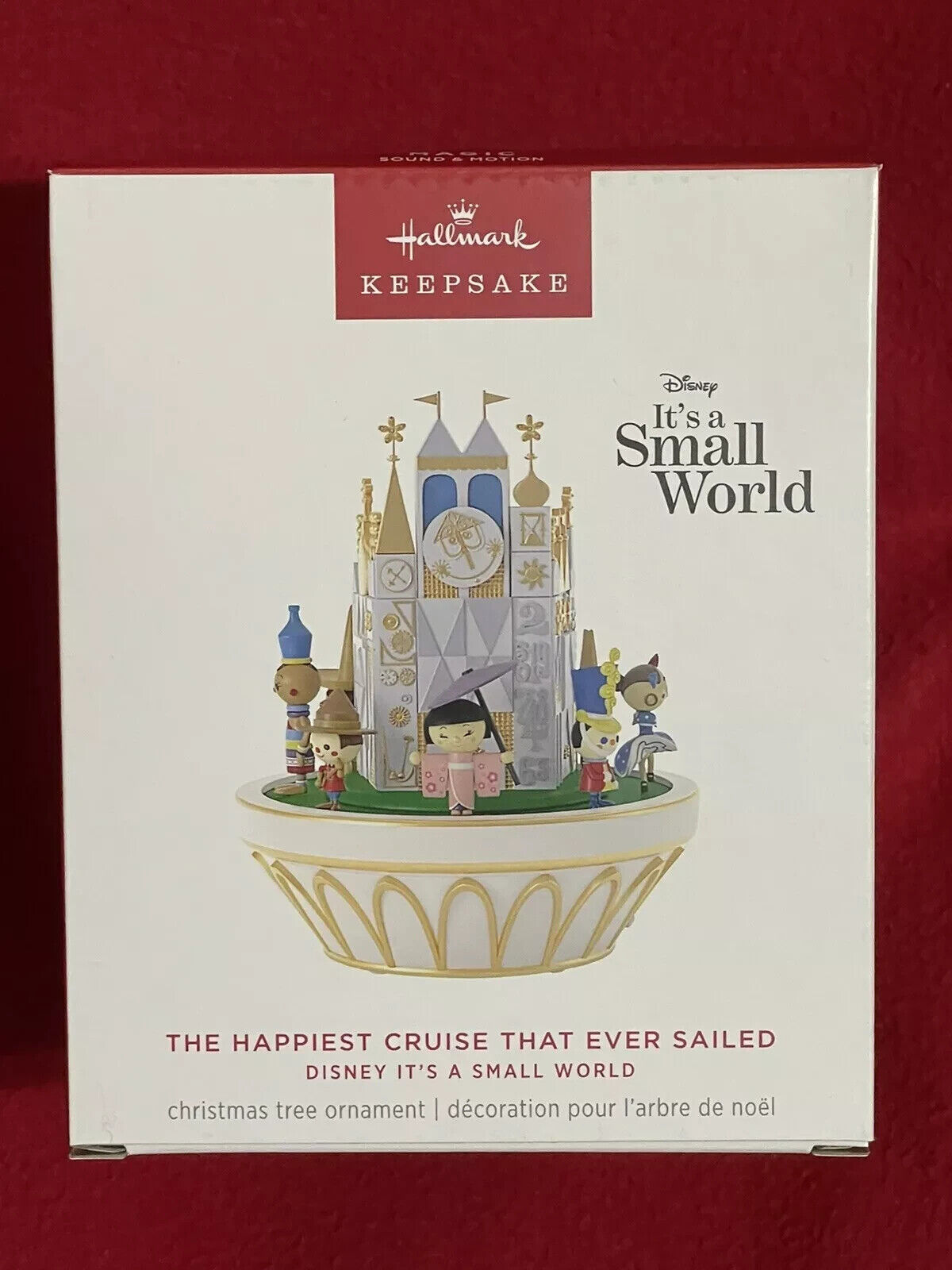HALLMARK IT'S A SMALL WORLD 2024 HAPPIEST CRUISE EVER NEW