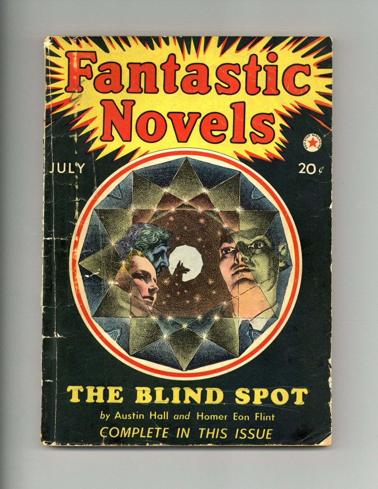 Fantastic Novels Pulp Jul 1940 Vol. 1 #1 GD Low Grade