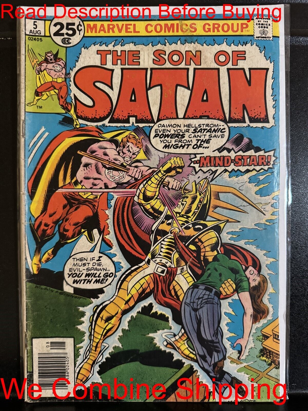 BARGAIN BOOKS ($5 MIN PURCHASE) Son of Satan #5 (1976 Marvel) Free Combine Ship