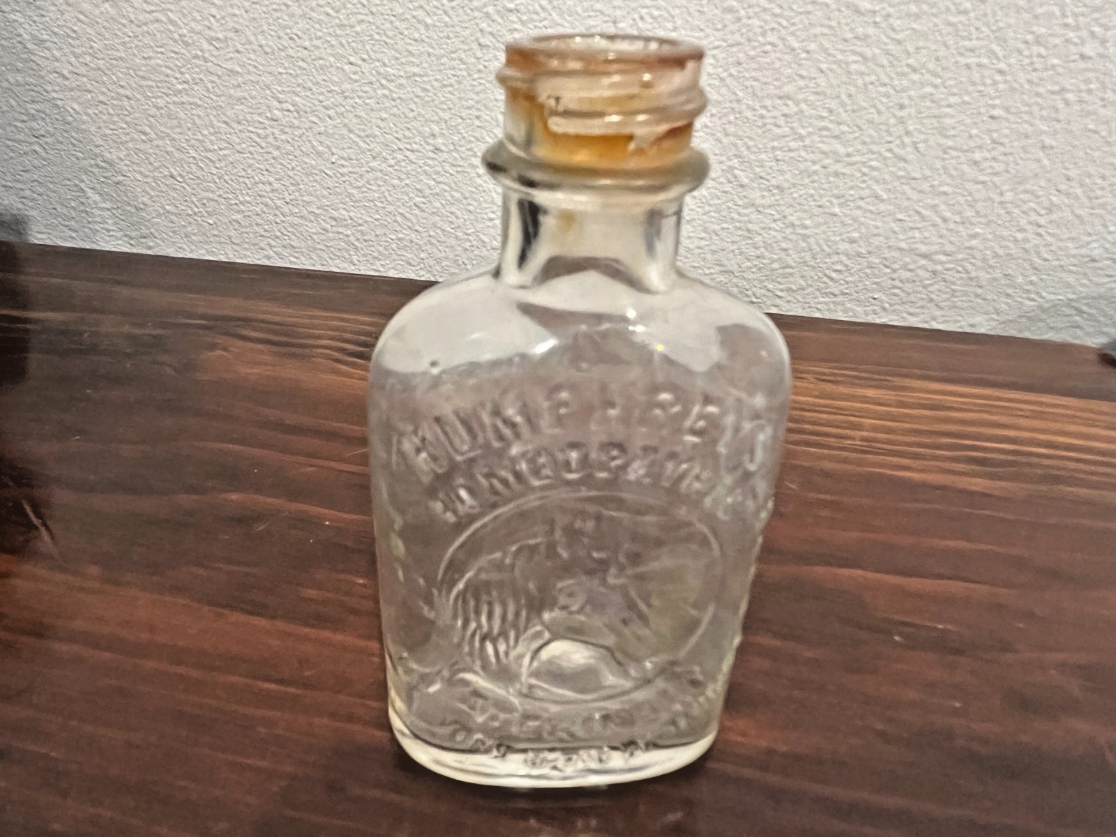Vintage Bottle Humphreys Homeopathic Veterinary NY and Rio De Janeiro