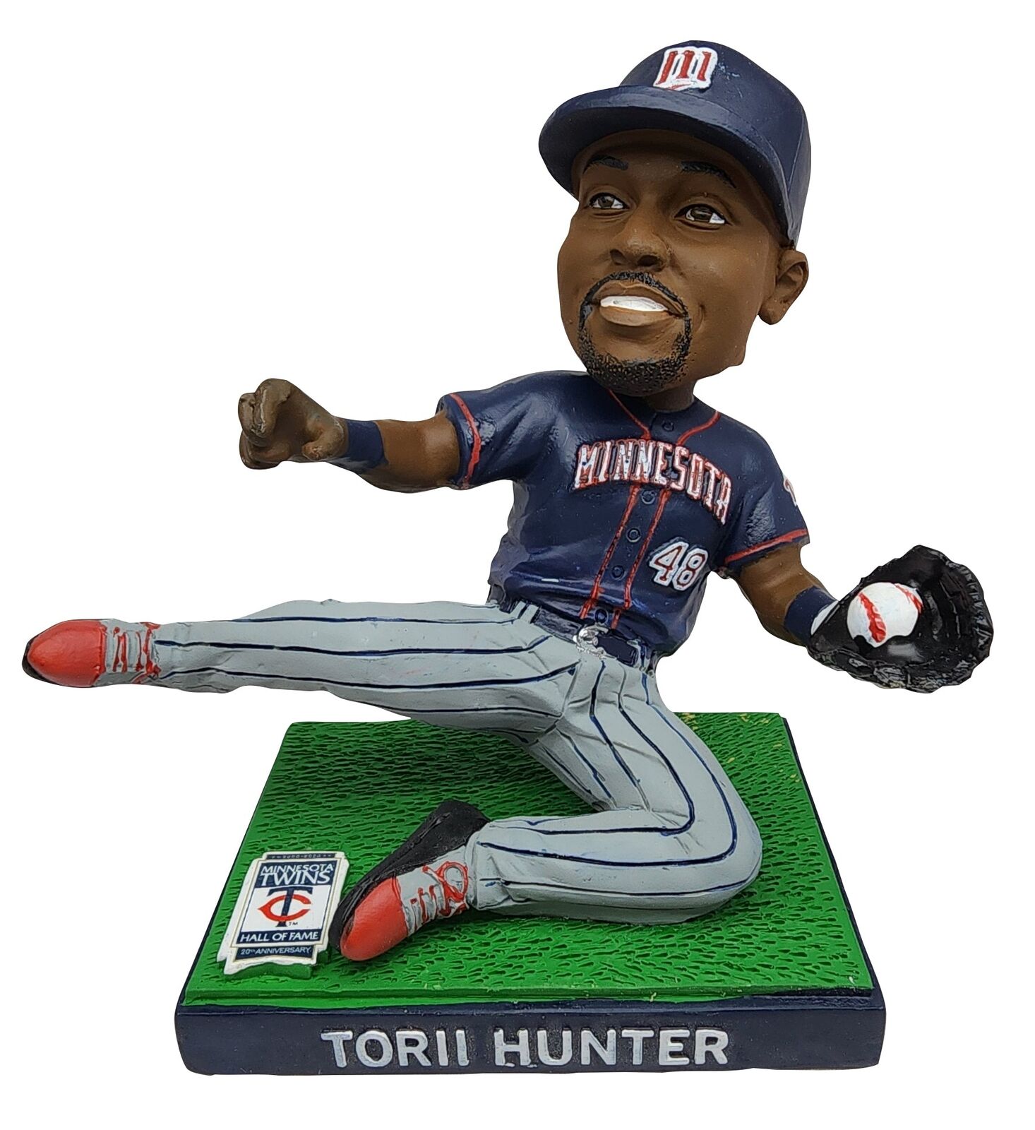 Torii Hunter Minnesota Twins Twins Hall Of Fame Bobblehead MLB Baseball