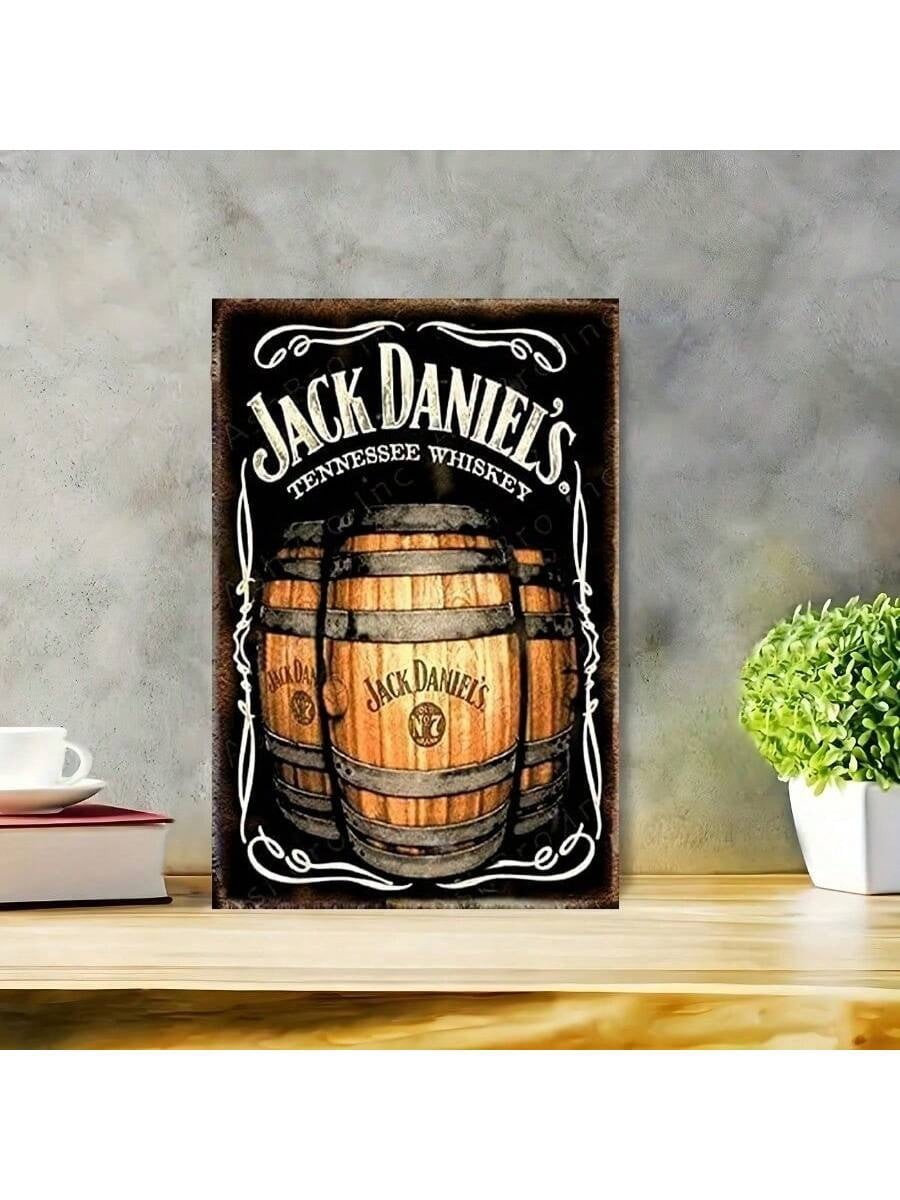 Vintage Whiskey Barrels Metal Tin Sign Vintage Alcohol Signs Poster