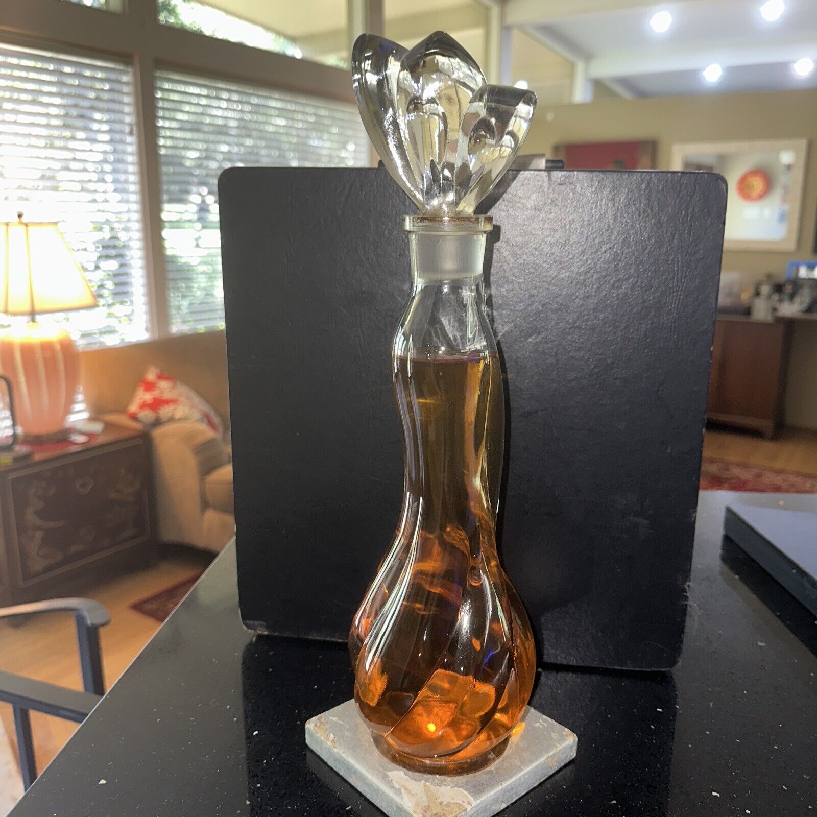 Forever Amber By Kathryn/Kay Daumit Circa 1945 Perfume Bottle With Perfume