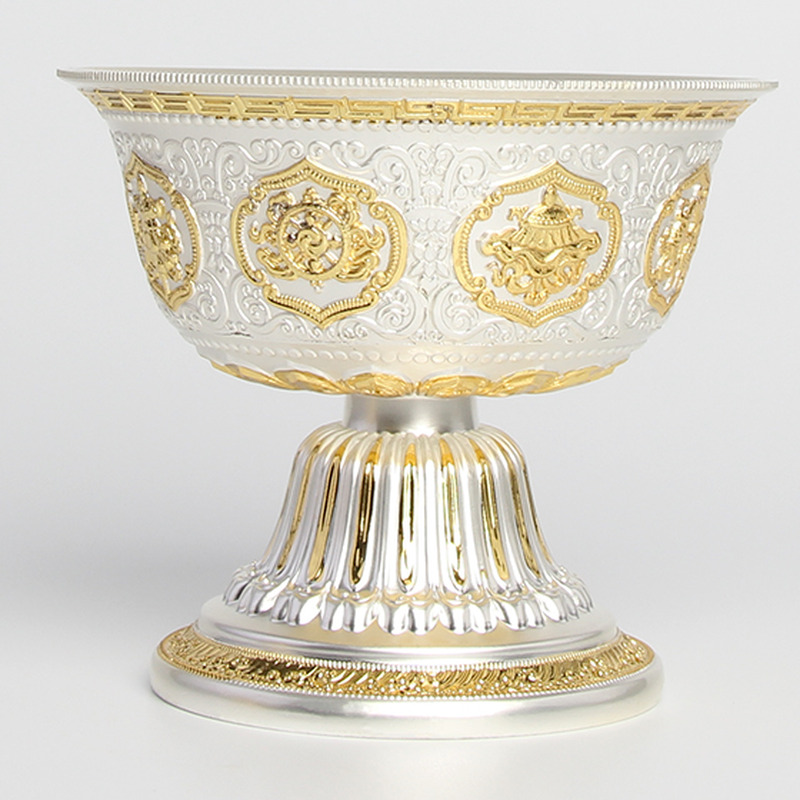 1pc 8cm Eight Auspicious Buddha Water Purification Cup Supply Cups Buddhist