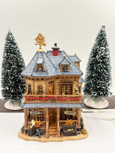 Lemax Enchanted Forest Captain Blake's House 2004 Xmas Village Building W/Box Lemax Enchanted Forest Captain Blake's House 2004 Xmas Village Building W/Box