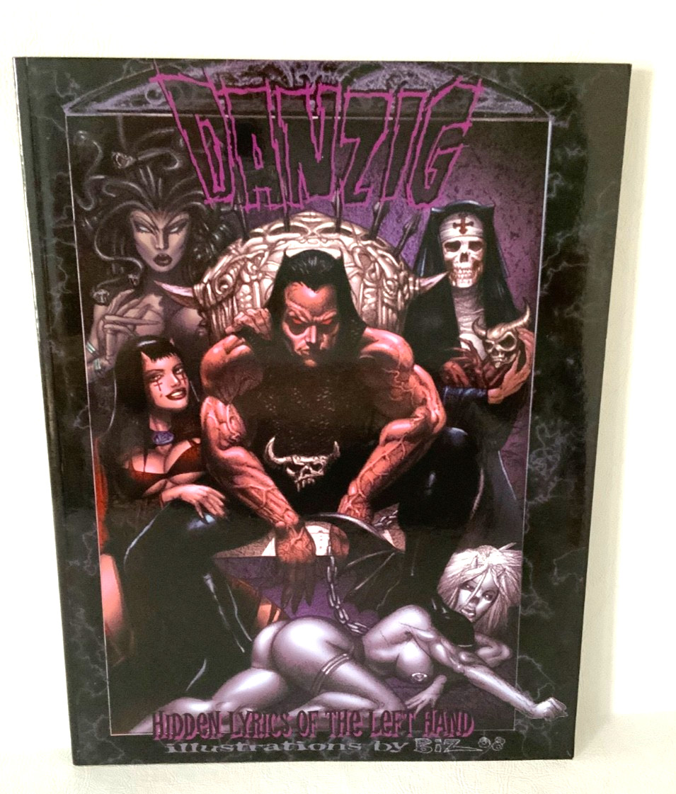 Danzig Hidden Lyrics Of The Left Hand Art By Bisley Verotik