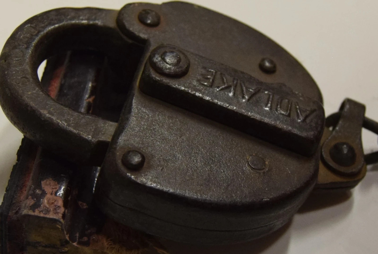 Vintage Seaboard Air Line RR Padlock Marked: SEABOARD