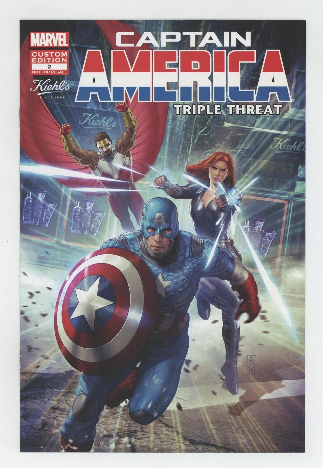 Captain America Triple Threat #2 VF+ 8.5 2014