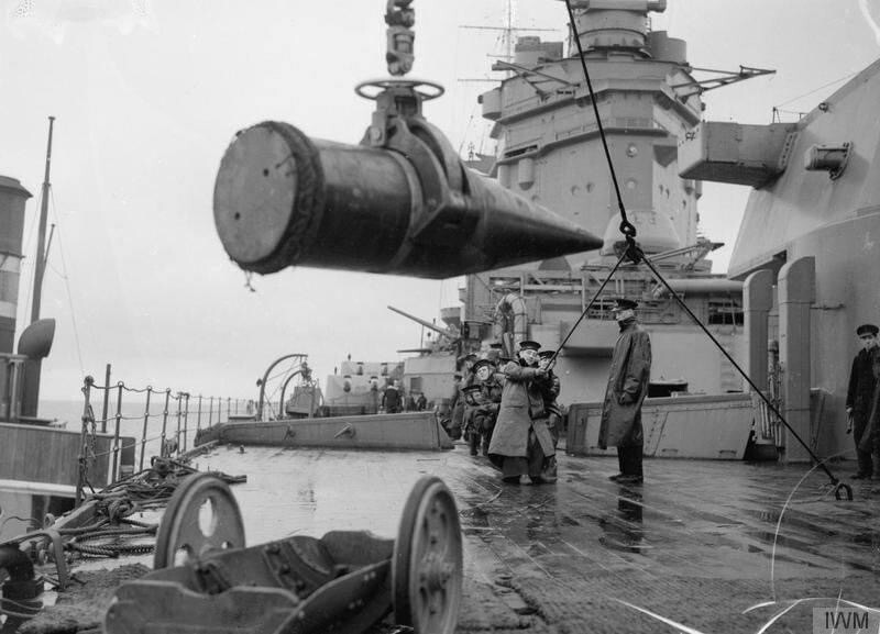 WW2 WWII Photo World War Two Royal Navy Battleship HMS Rodney 1941   / 7395