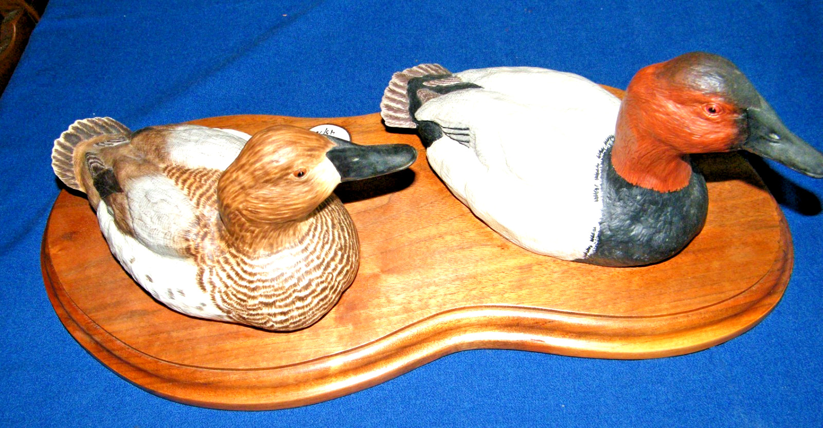 Vintage W. H. Turner Signed Numbered Porcelain Duck Sculpture - Limited Edition