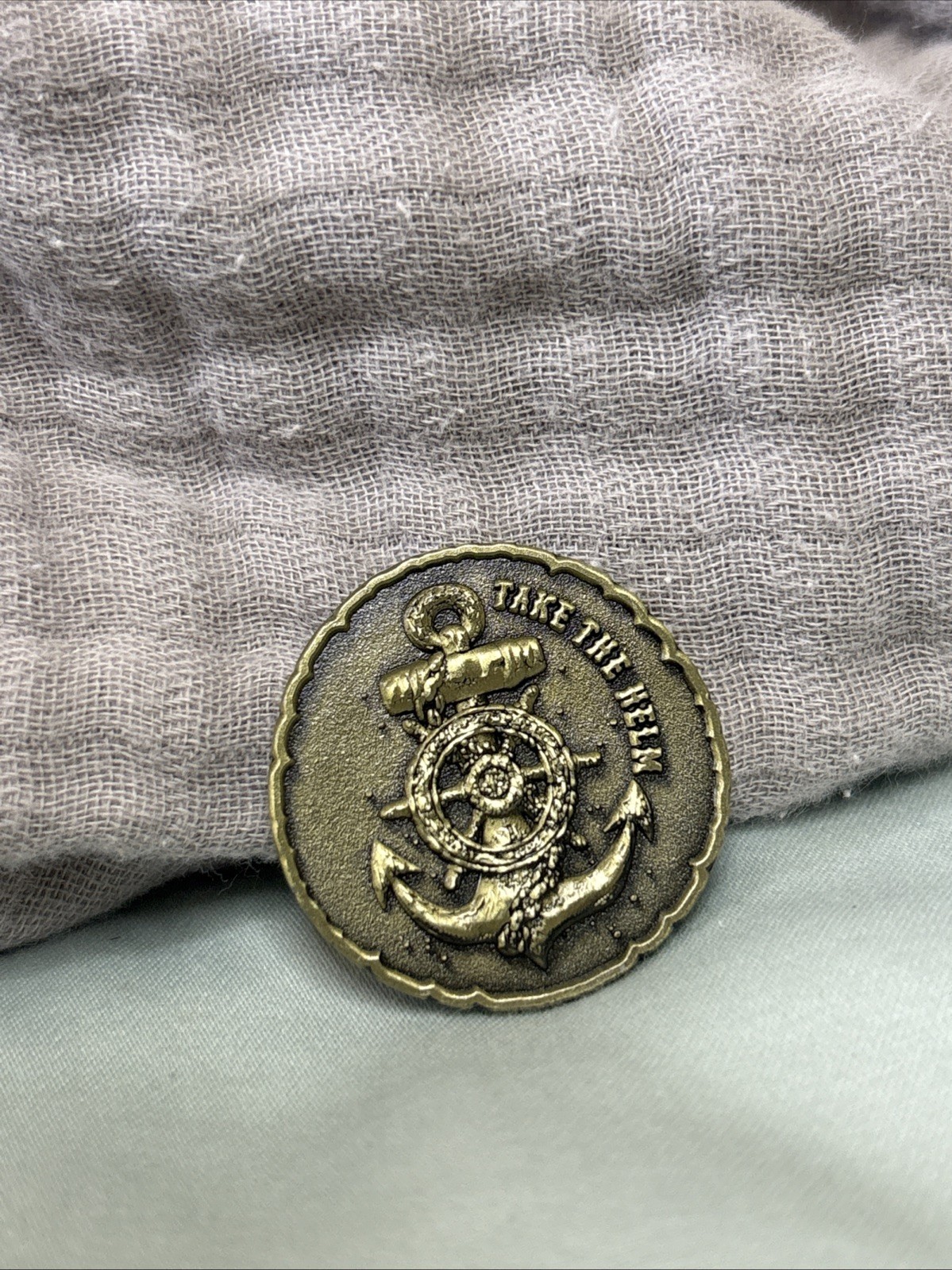 Relentless Betrayal Gold Doubloon Take The Helm Token Clean L@@K