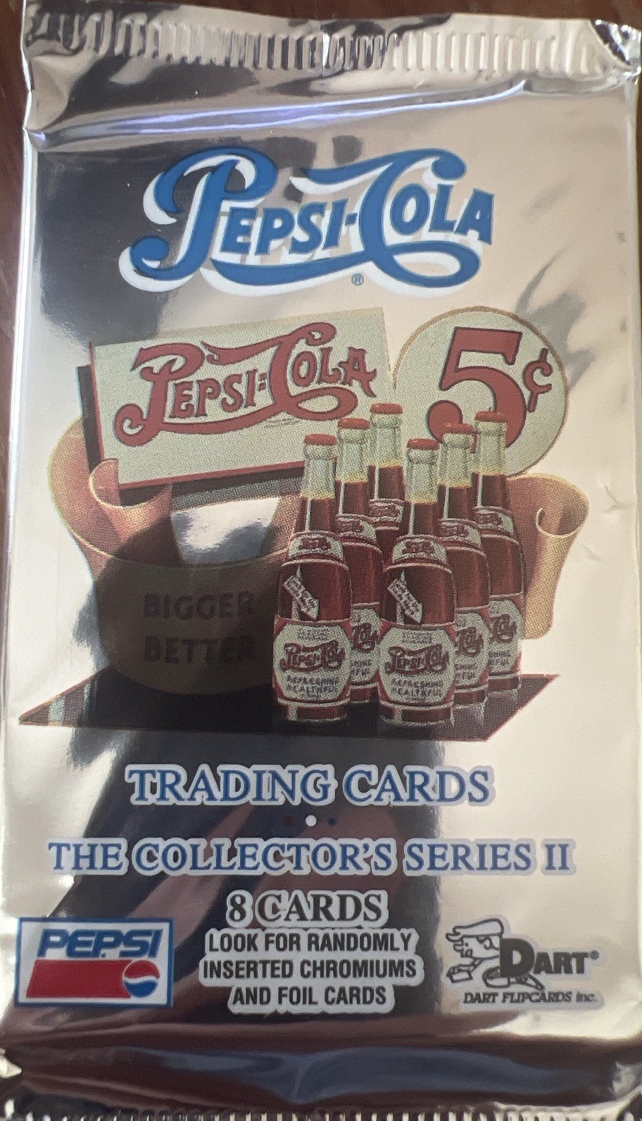 1995 Pepsi Cola Trading Cards Series II Factory Sealed Pack Dart Flipcards