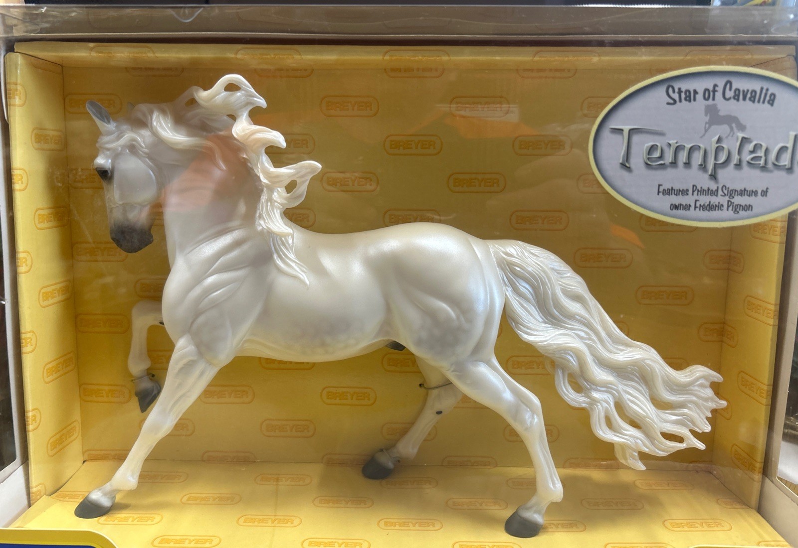 Breyer Horse #1244 Templado Pearl White Andalusian Stallion Frederic Pignon Breyer Horse #1244 Templado Pearl White Andalusian Stallion Frederic Pignon