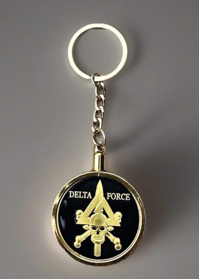U S ARMY DELTA FORCE Challenge Coin Keychain ·IN STOCK· ·FAST SHIPPING· ·NEW·