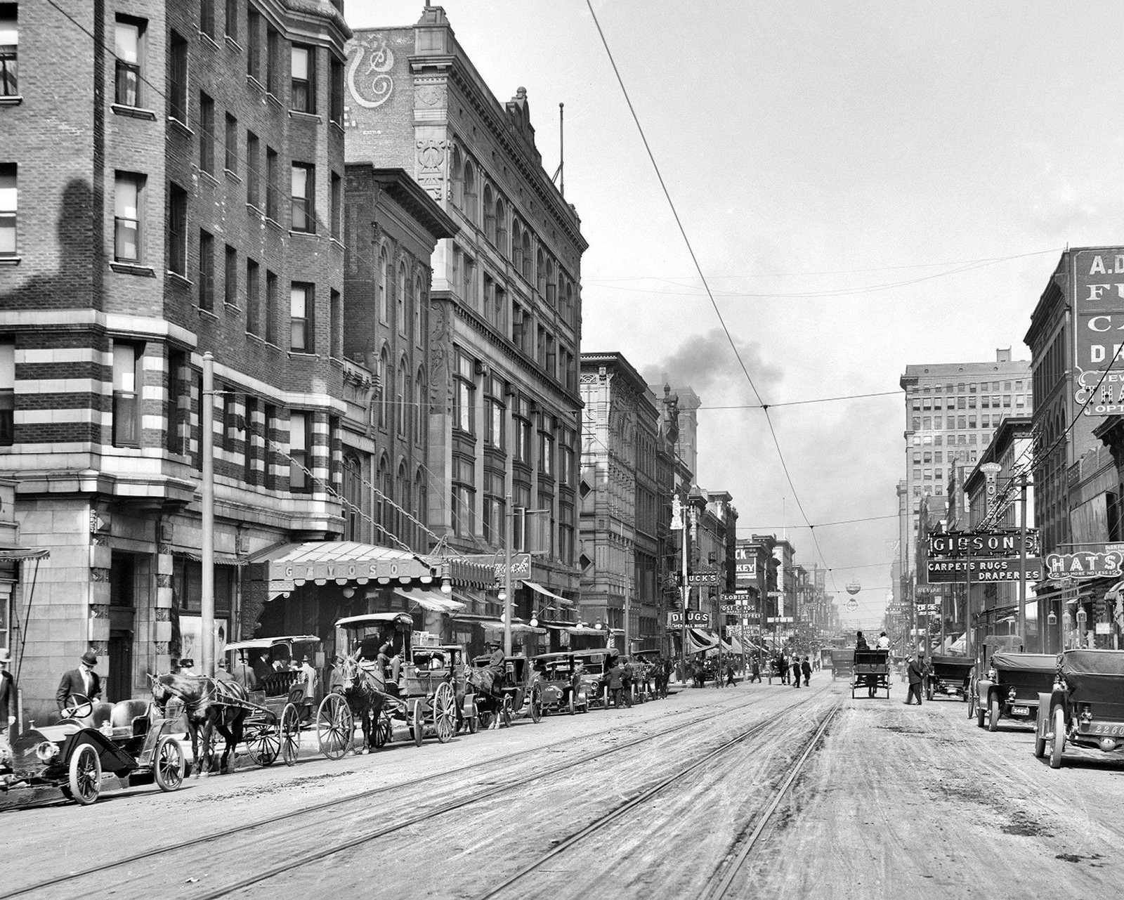1910 MEMPHIS Tennessee Street Scene PHOTO (198-i) 1910 MEMPHIS Tennessee Street Scene PHOTO (198-i)