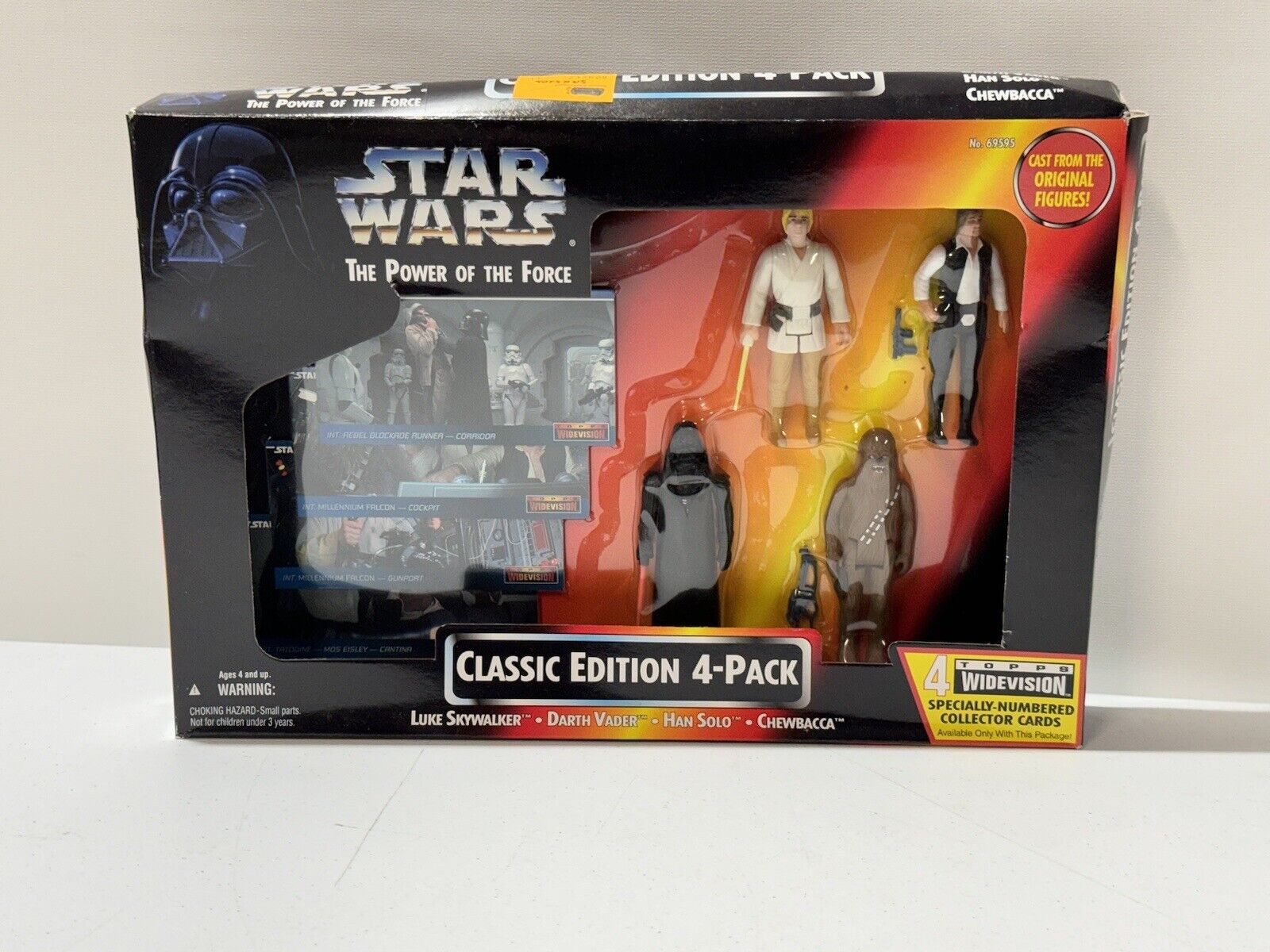 New Star Wars CLASSIC EDITION 4-Pack Power of the Force Kenner 1995 69595