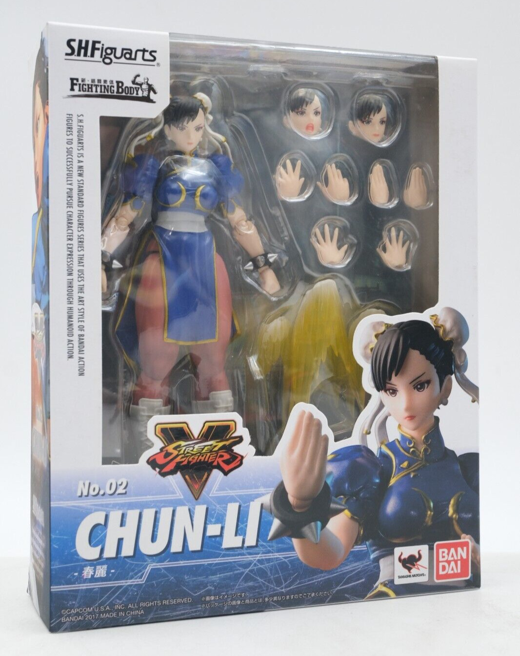 Bandai SH Figuarts Chun Li Street Fighter V Sealed