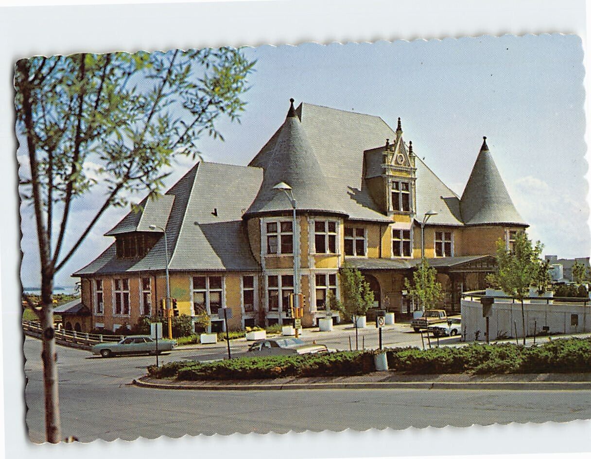Postcard Union Depot Duluth Minnesota USA
