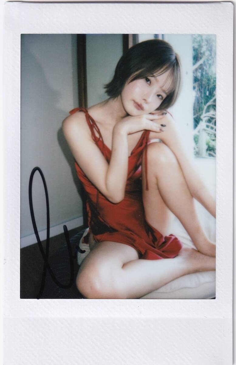 Ichika Matsumoto Autographed Signed Instax photo Cheki Japan Female JAV Idol Ichika Matsumoto Autographed Signed Instax photo Cheki Japan Female JAV Idol