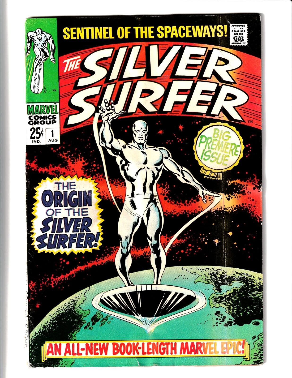 Silver Surfer #1 1968 Origin The Watcher 1st Shalla Bal Marvel Comics 🔥