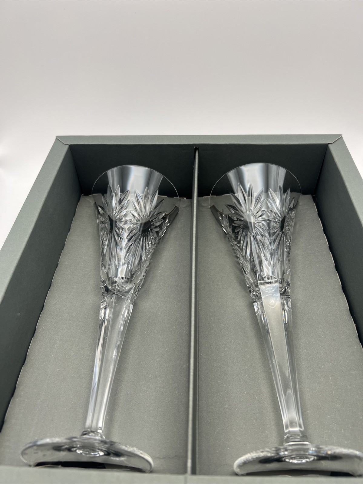 Waterford Crystal Millennium Collection Flutes Third Toast Signed Sean O'Donnell Waterford Crystal Millennium Collection Flutes Third Toast Signed Sean O'Donnell