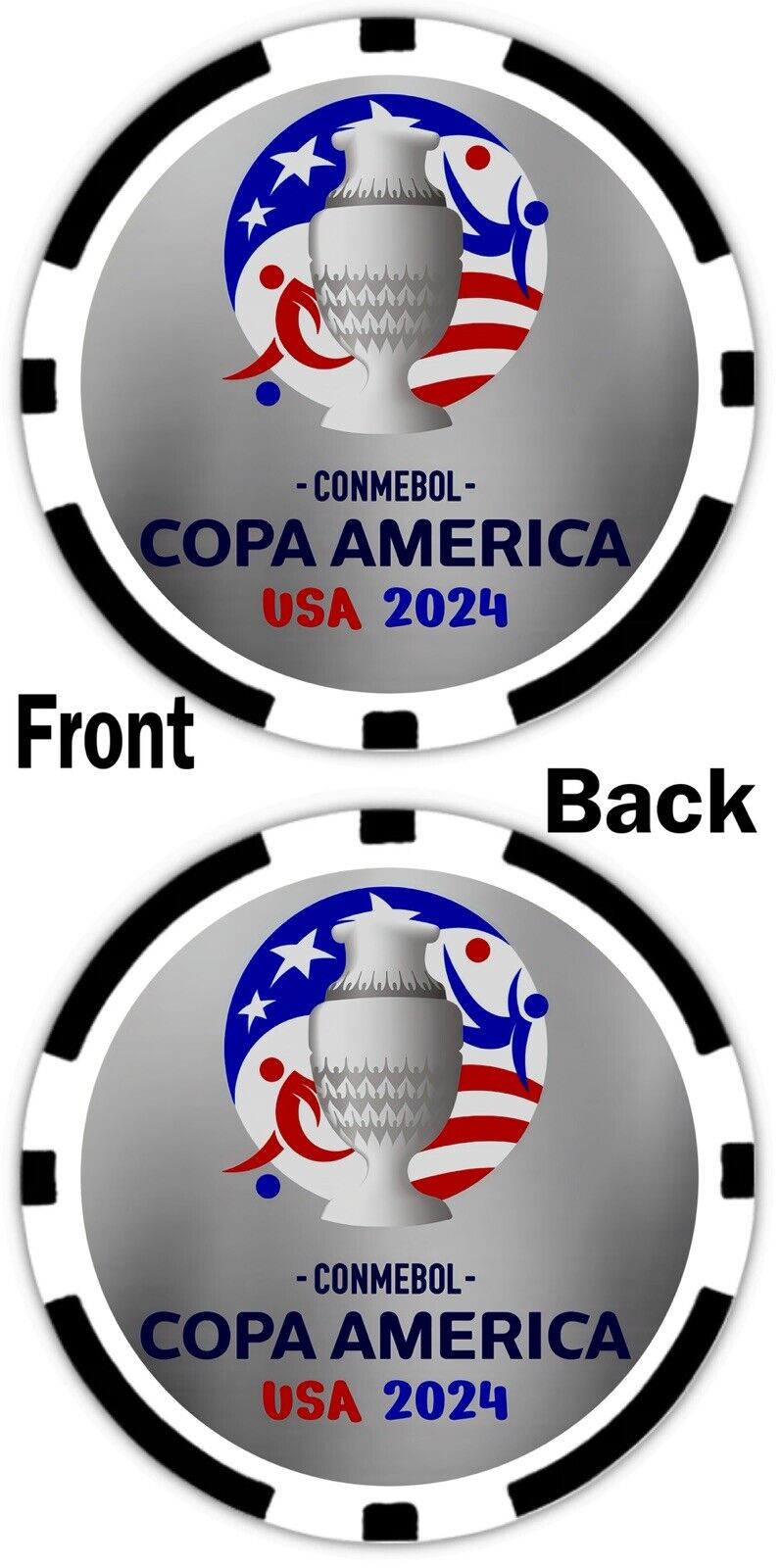 2024 Copa América - COMMEMORATIVE Poker Chip - 2024 Copa América 2024