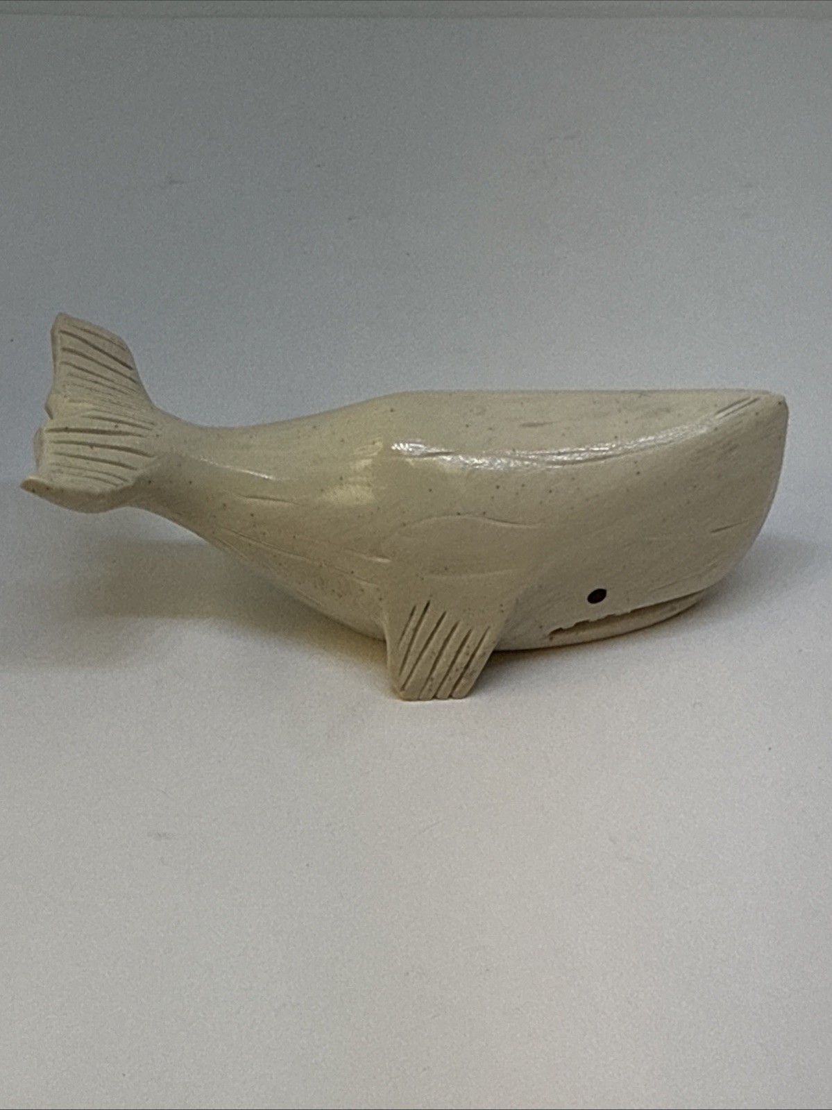 Zuni Fetish Whale By Eli Cheama