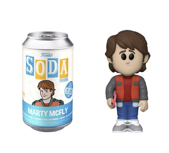 SEALED Funko Back To The Future Soda Marty McFly Vinyl Figure CHANCE AT CHASE