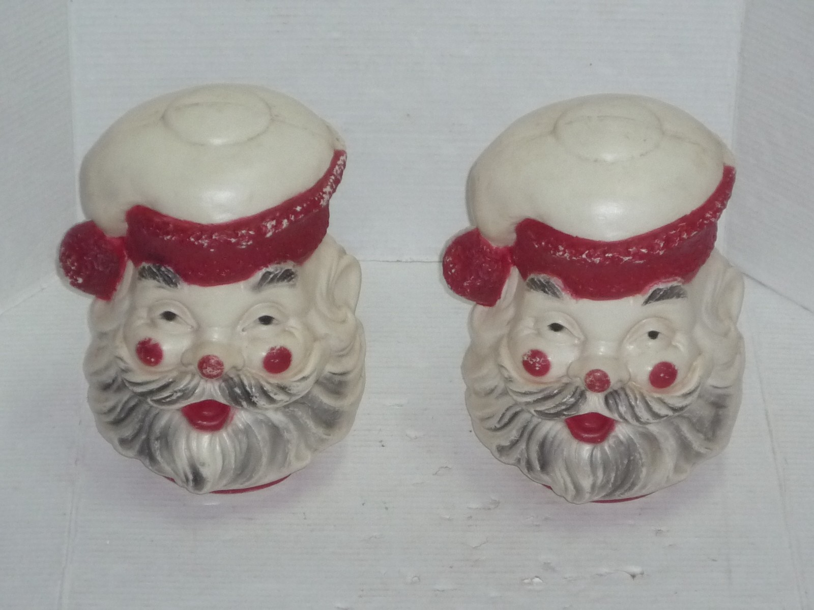 VINTAGE FLEER DUBBLE BUBBLE GUM SANTA HEAD BLOW MOLD 11\