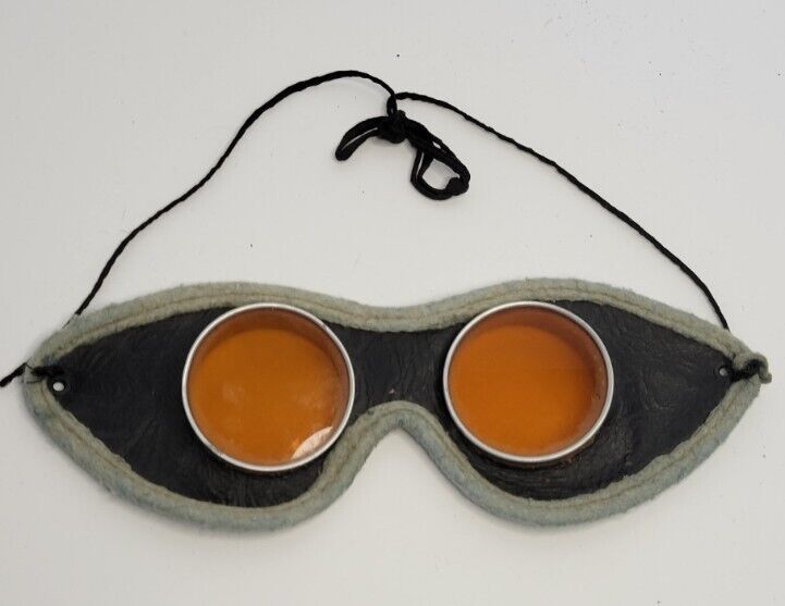 Vintage WWI/WWII Era Aviation Goggles Glasses