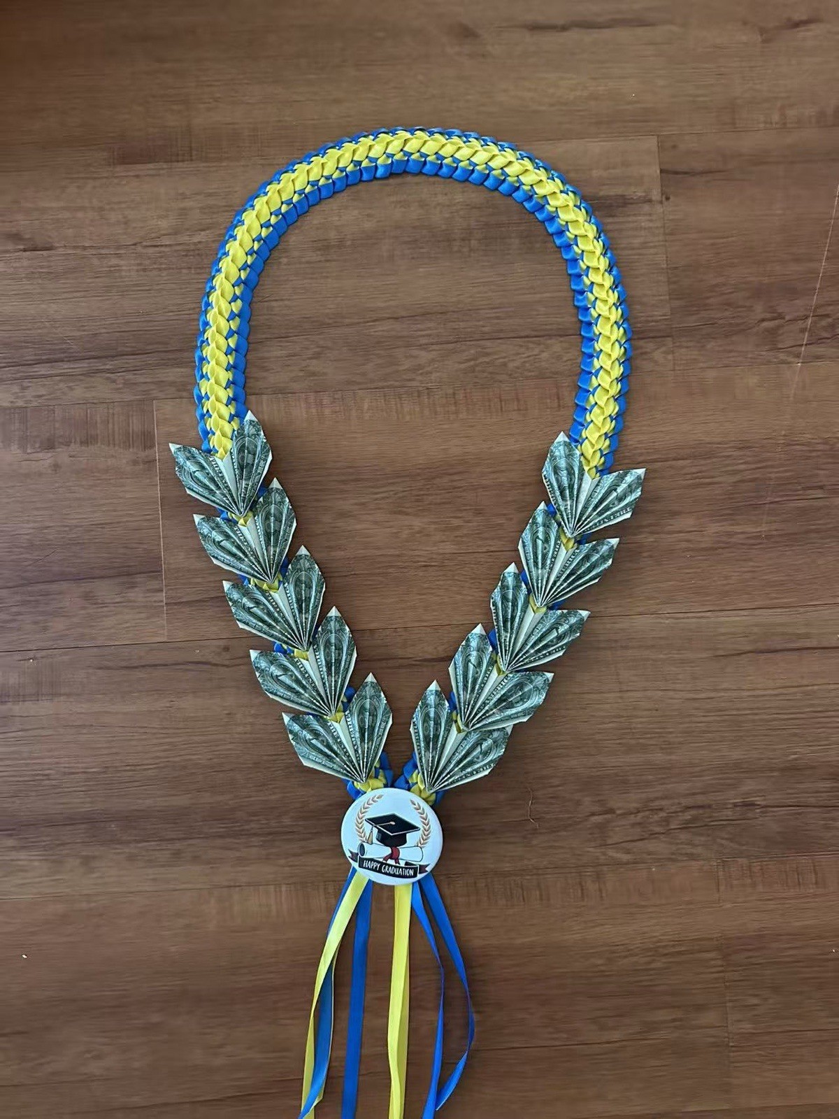 Money Lei for Graduation, Birthday, Wedding, Retirement Special Occasions