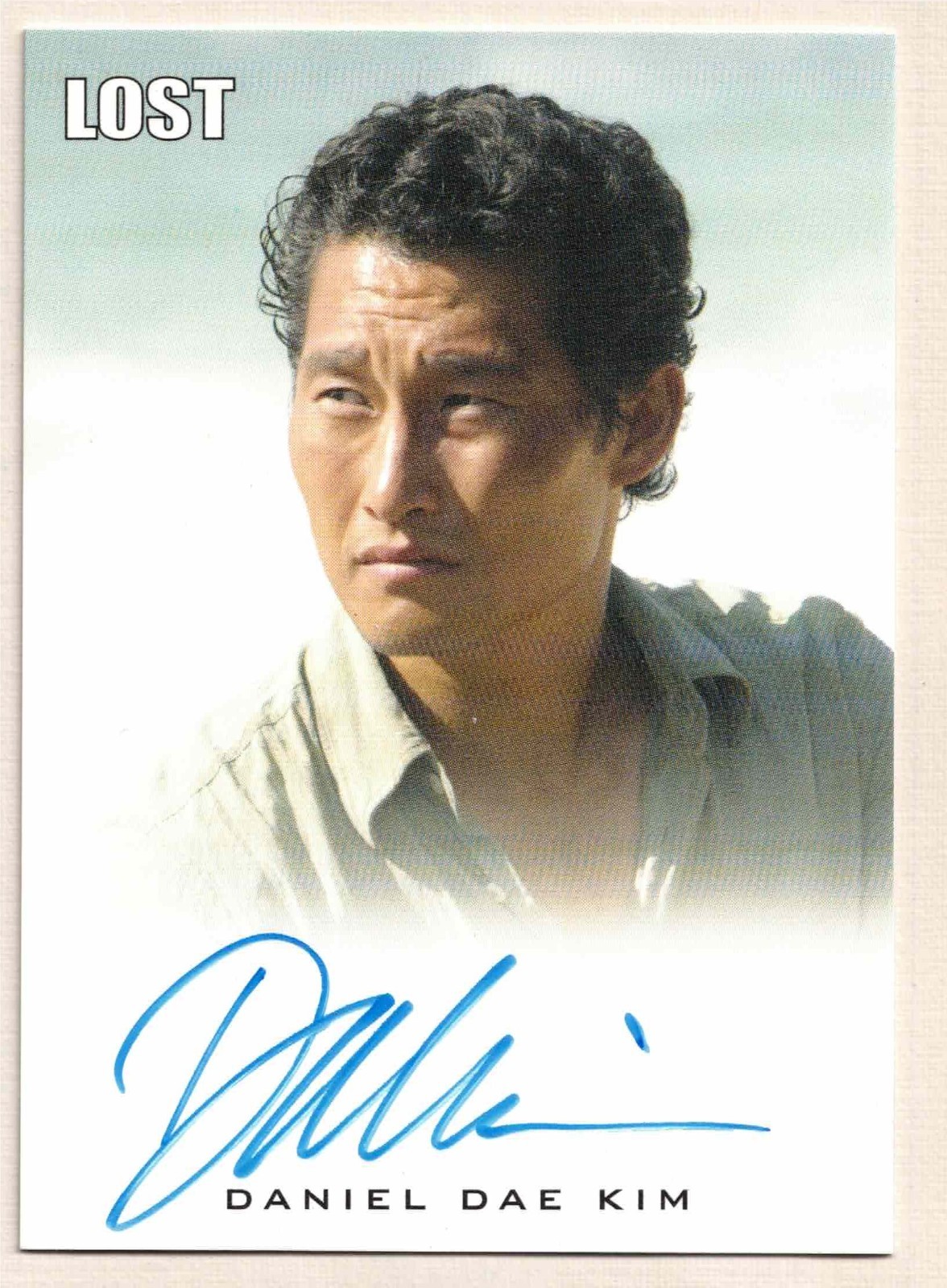 Lost Archives: Autograph Card of Daniel Dae Kim as Jin-Soo Kwon