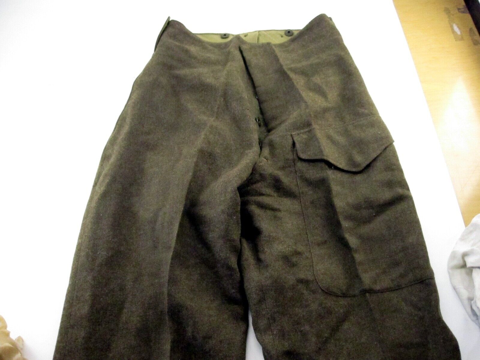 Canadian Army Battle Dress Trousers Serge Size No. 7 1950