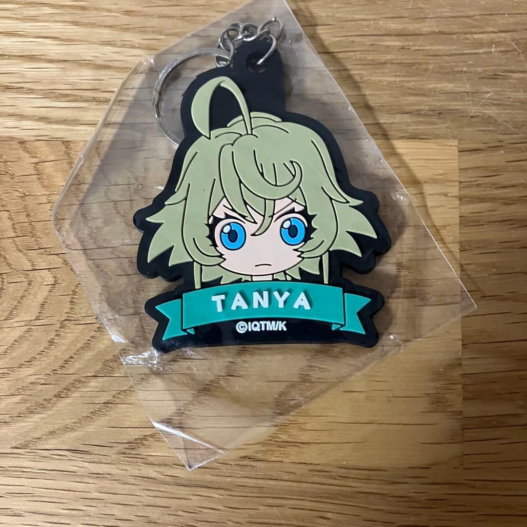 Tanya Senki Tanya Rubber Keychain