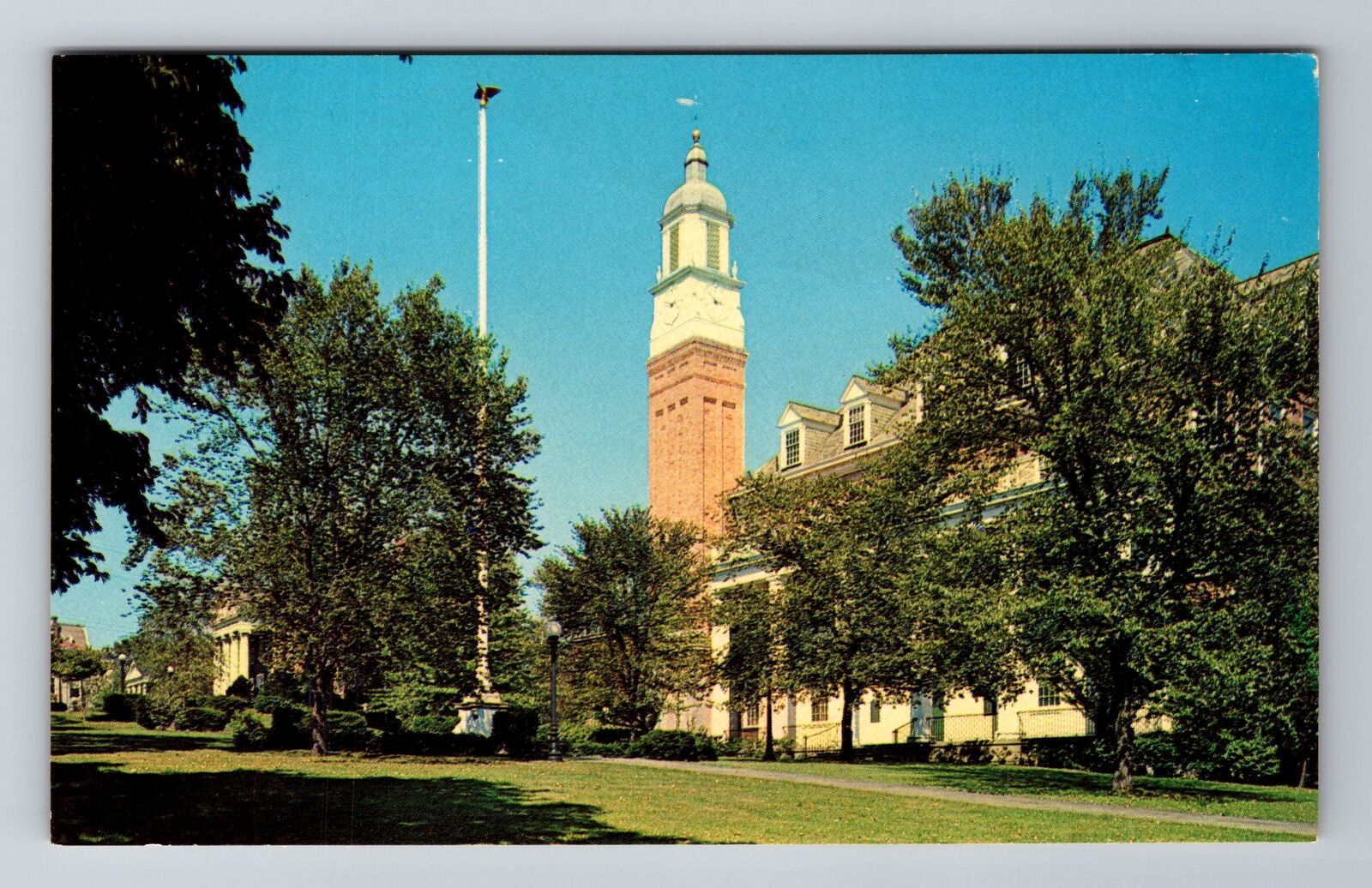 Washington PA- Pennsylvania, On The Campus, College, Antique, Vintage Postcard