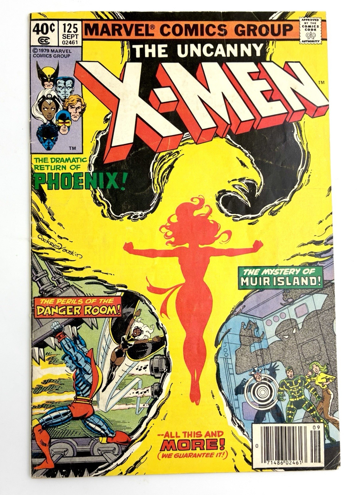 Uncanny X-MEN #125 1979 7.0 F/VF π 1st Cameo Proteus Uncanny X-MEN #125 1979 7.0 F/VF π 1st Cameo Proteus