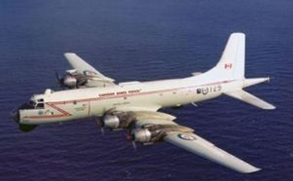 CP-107 Argus 1 CAF Canadair CP107 Airplane Mahogany Dried Wood Model Small New