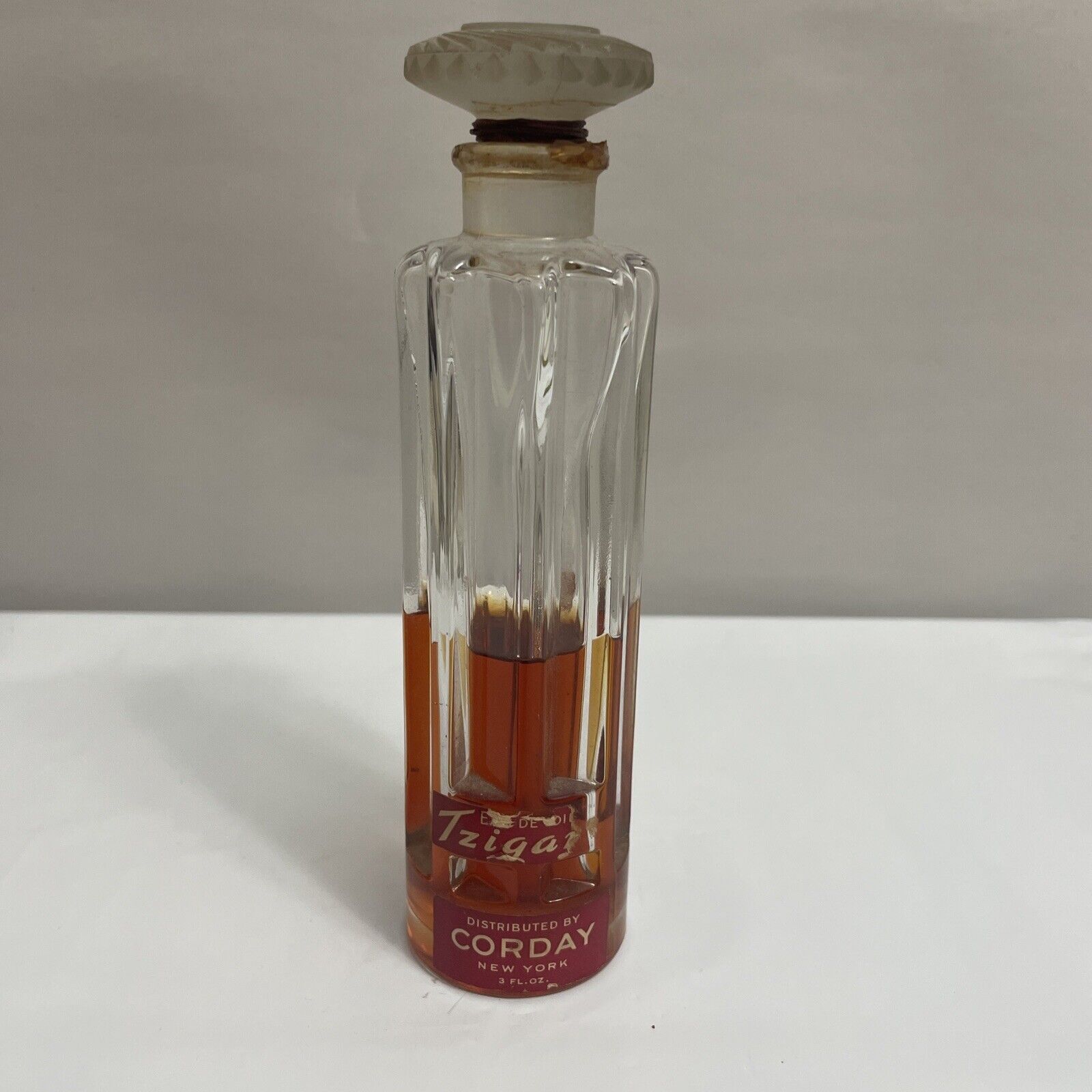 Vintage Corday Eau de tzigane Perfume 3FL OZ
