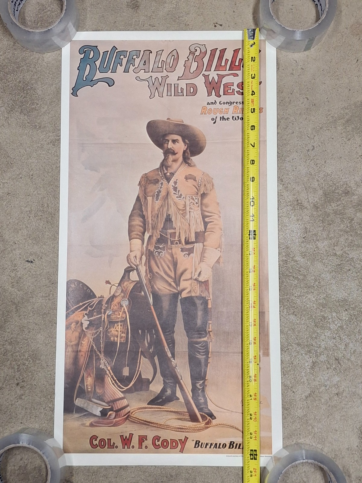 Buffalo Bill\'s Wild West Colonel WF Cody Poster