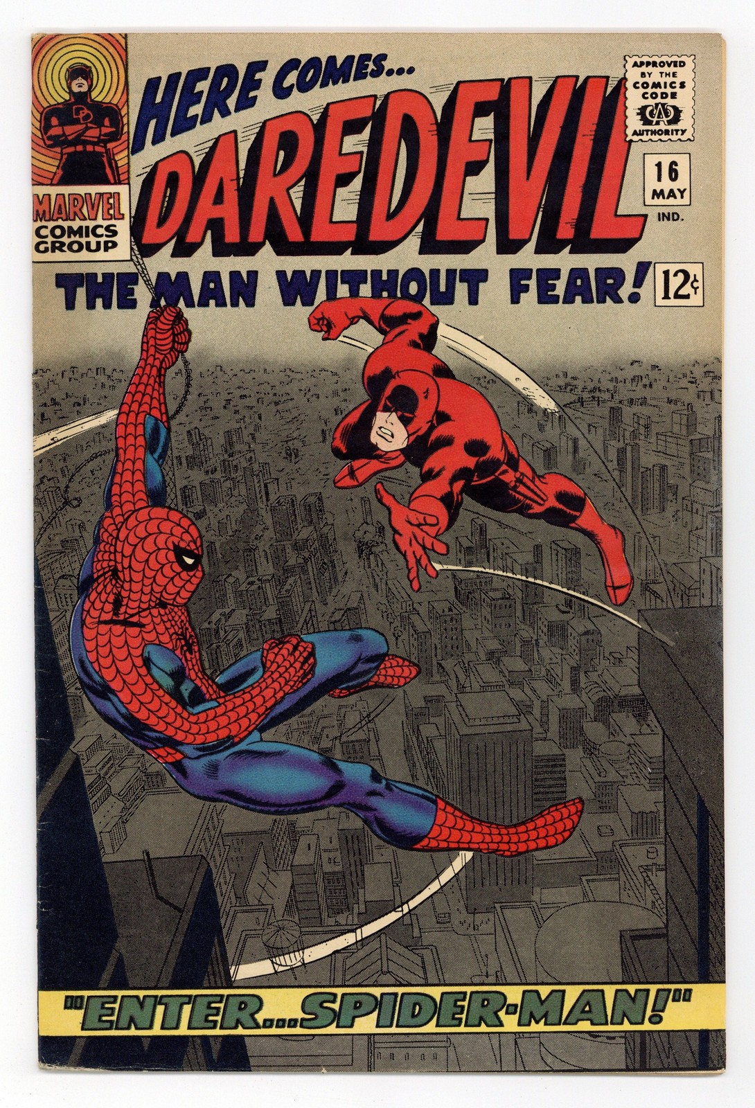 Daredevil #16 GD/VG 3.0 1966